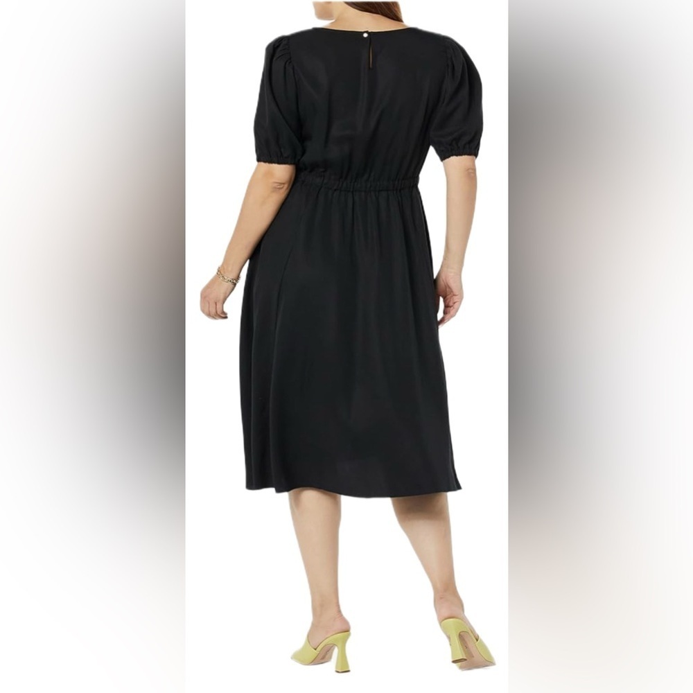 NWOT TEREA Plus Size Women's Jayla Cutout Midi Swing Dress - Picture 6 of 13